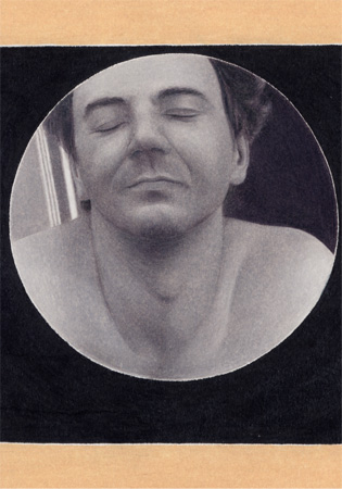 2000, "ich habe gut geschlafen" (Günter Eichberger), Buntstift auf Papier, 29,8 x 21 cm